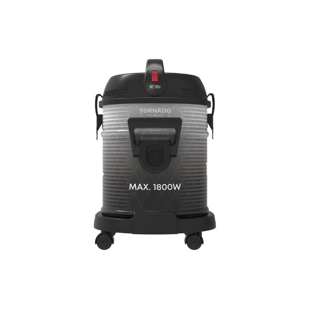 مكنسة كهربائية تورنيدو 1800 واط لون أسود، TVC-1800B. مكنسة كهربائية تورنيدو 1800 واط لون أسود، TVC-1800B.